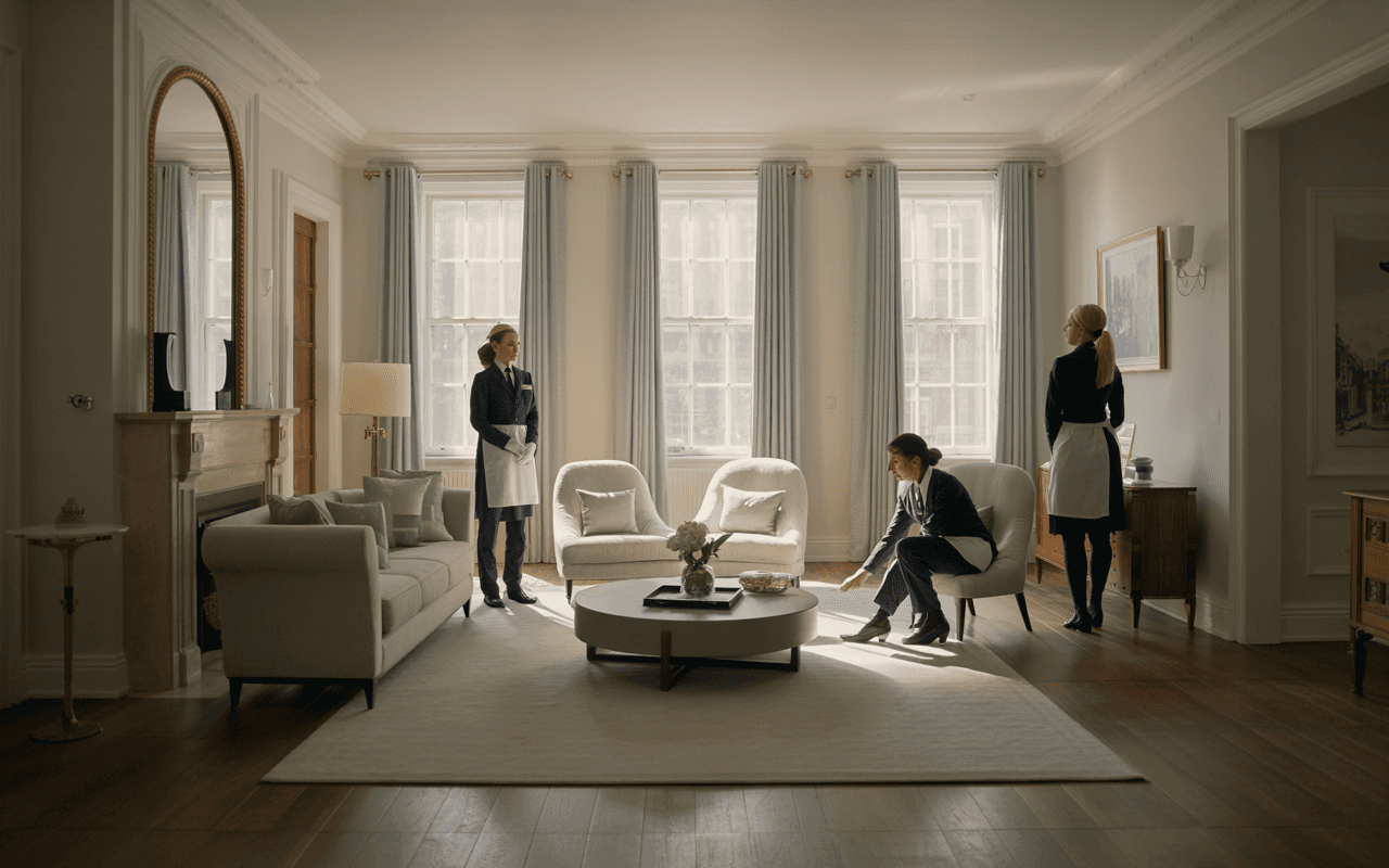 St Anne's Housekeeping team - professional housekeepers serving London since 1975